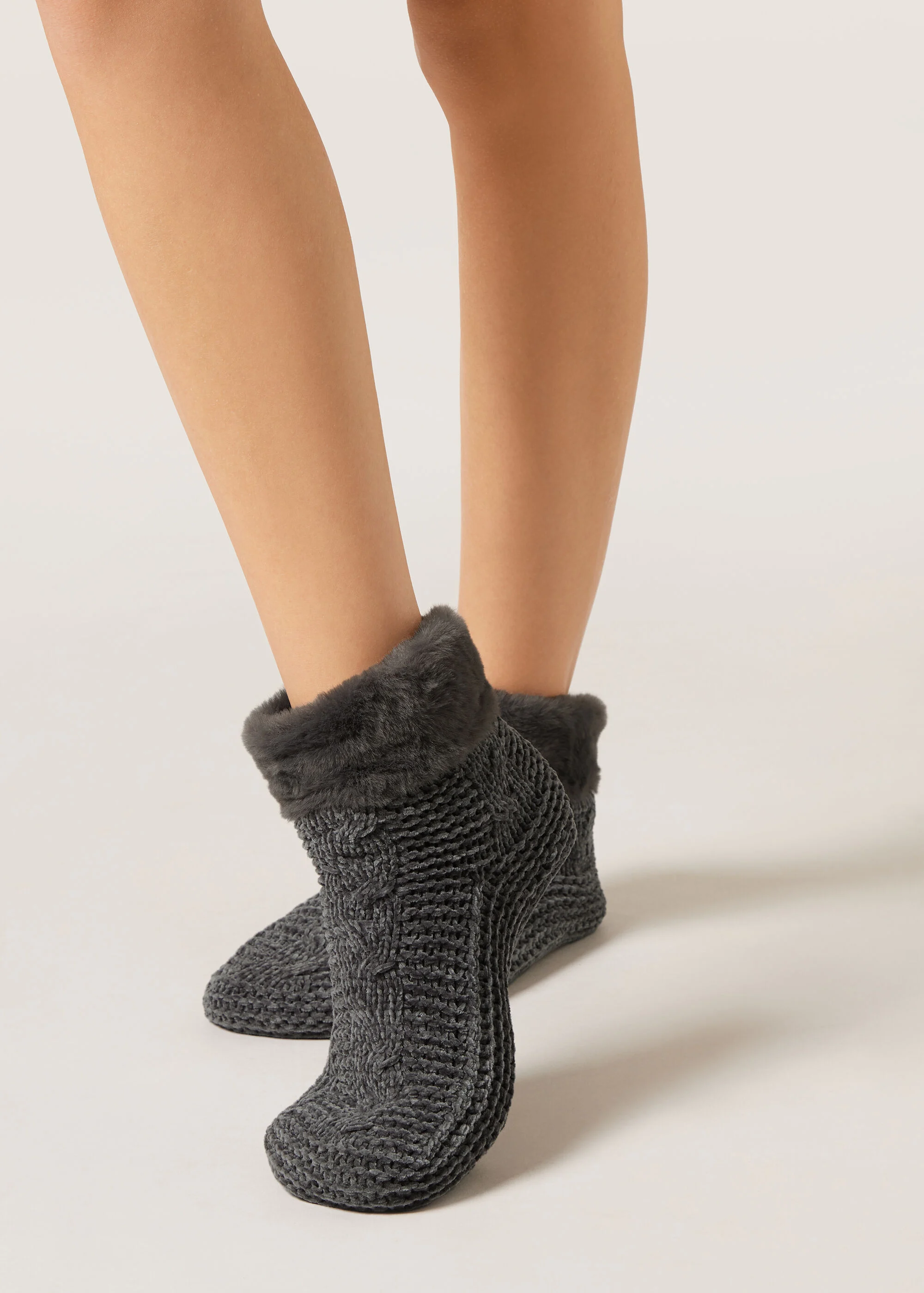 Soft Double Non-Slip Socks