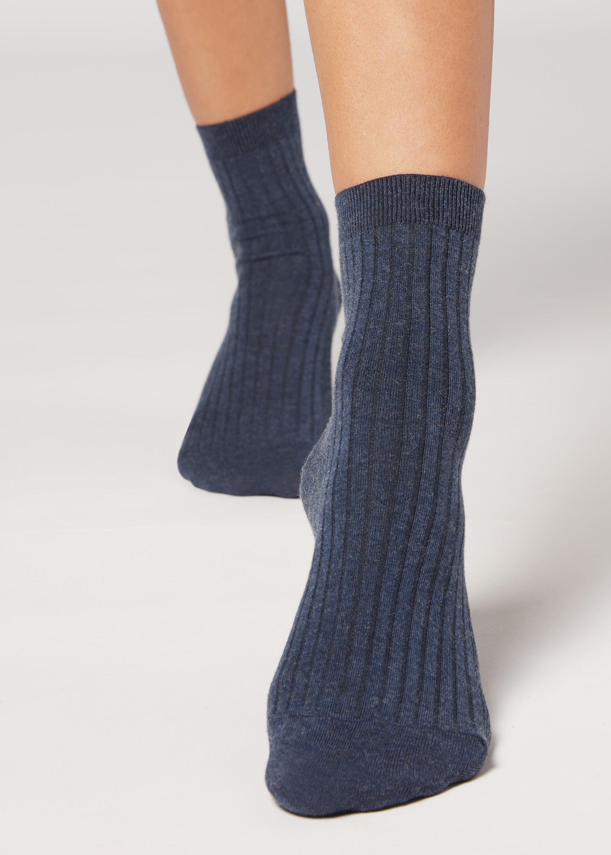 Cashmere Blend Short Socks