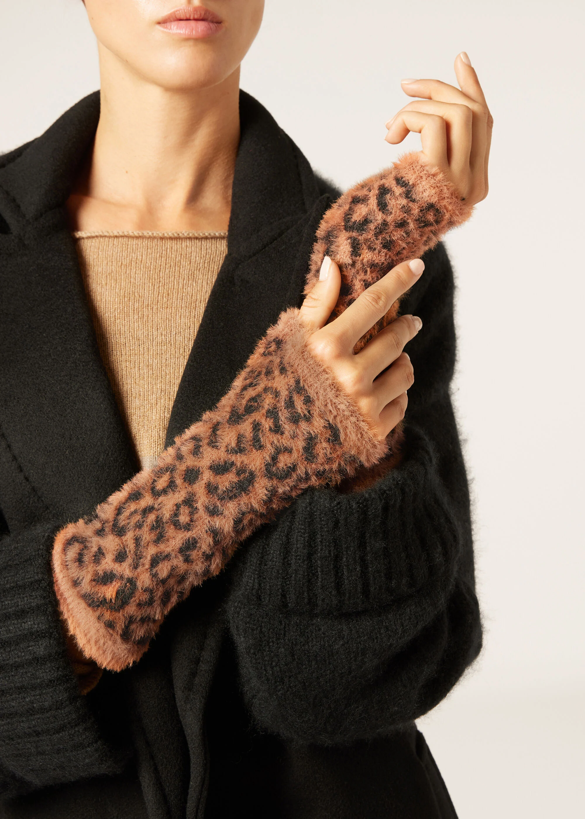 Animal Print Sleeves