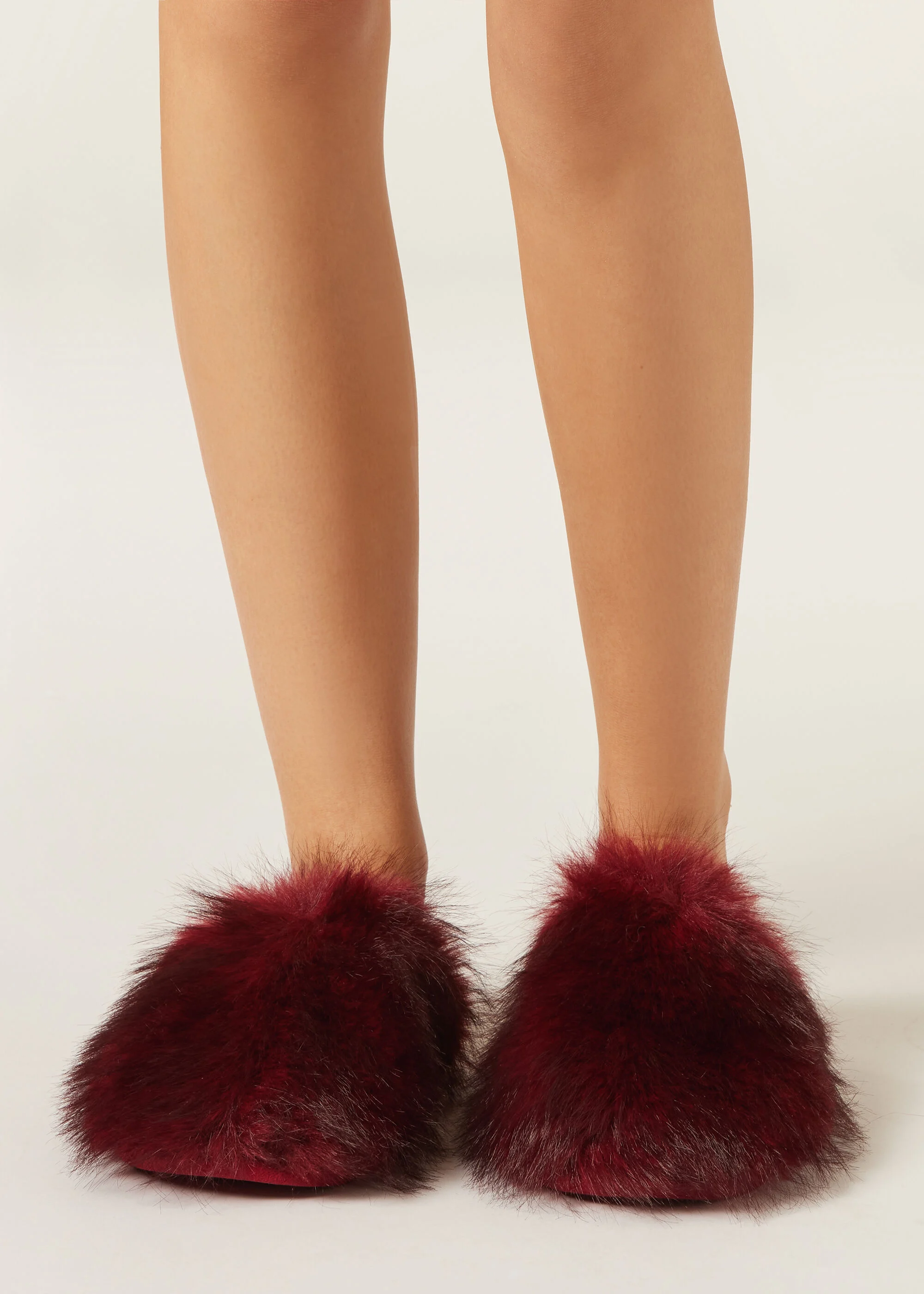 Fluffy Christmas Slippers