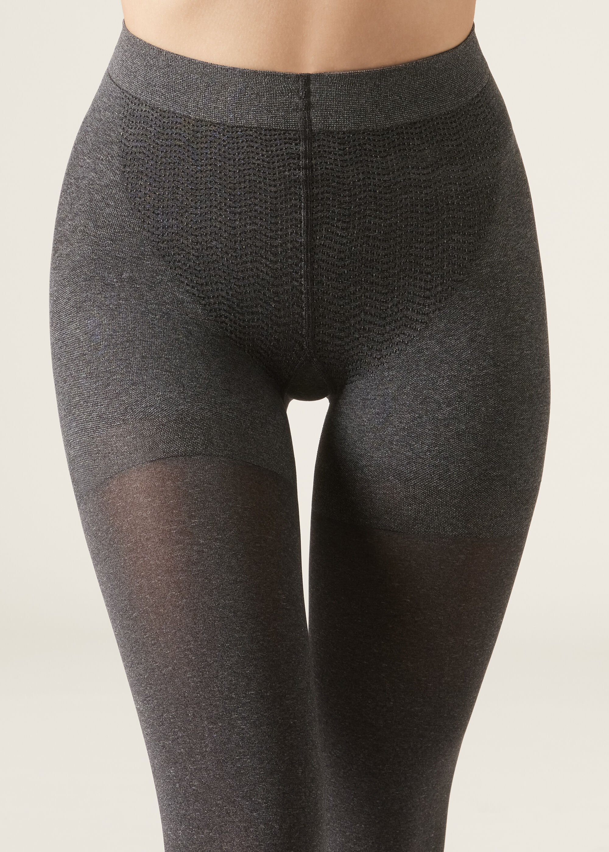 80 Denier Super Opaque Total Shaper Tights