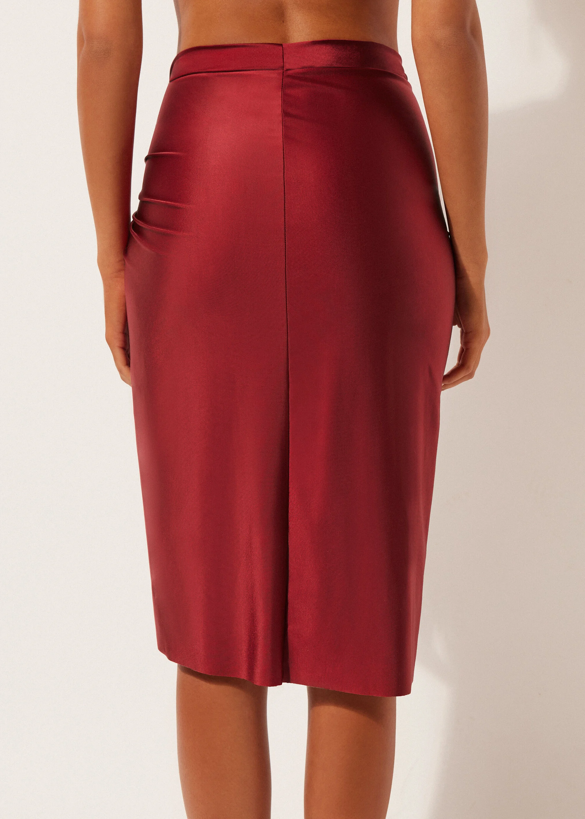 Pareo Skirt Shiny Satin