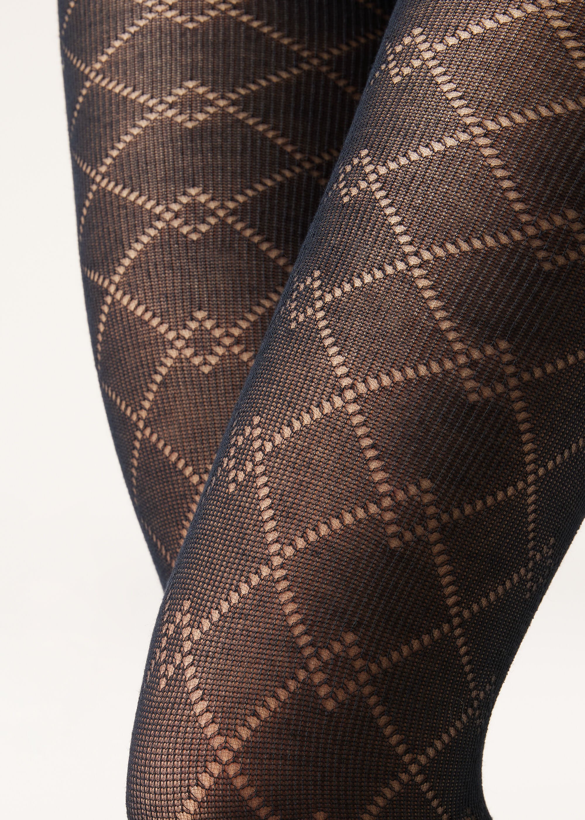 Diamond Tights with Cashmere