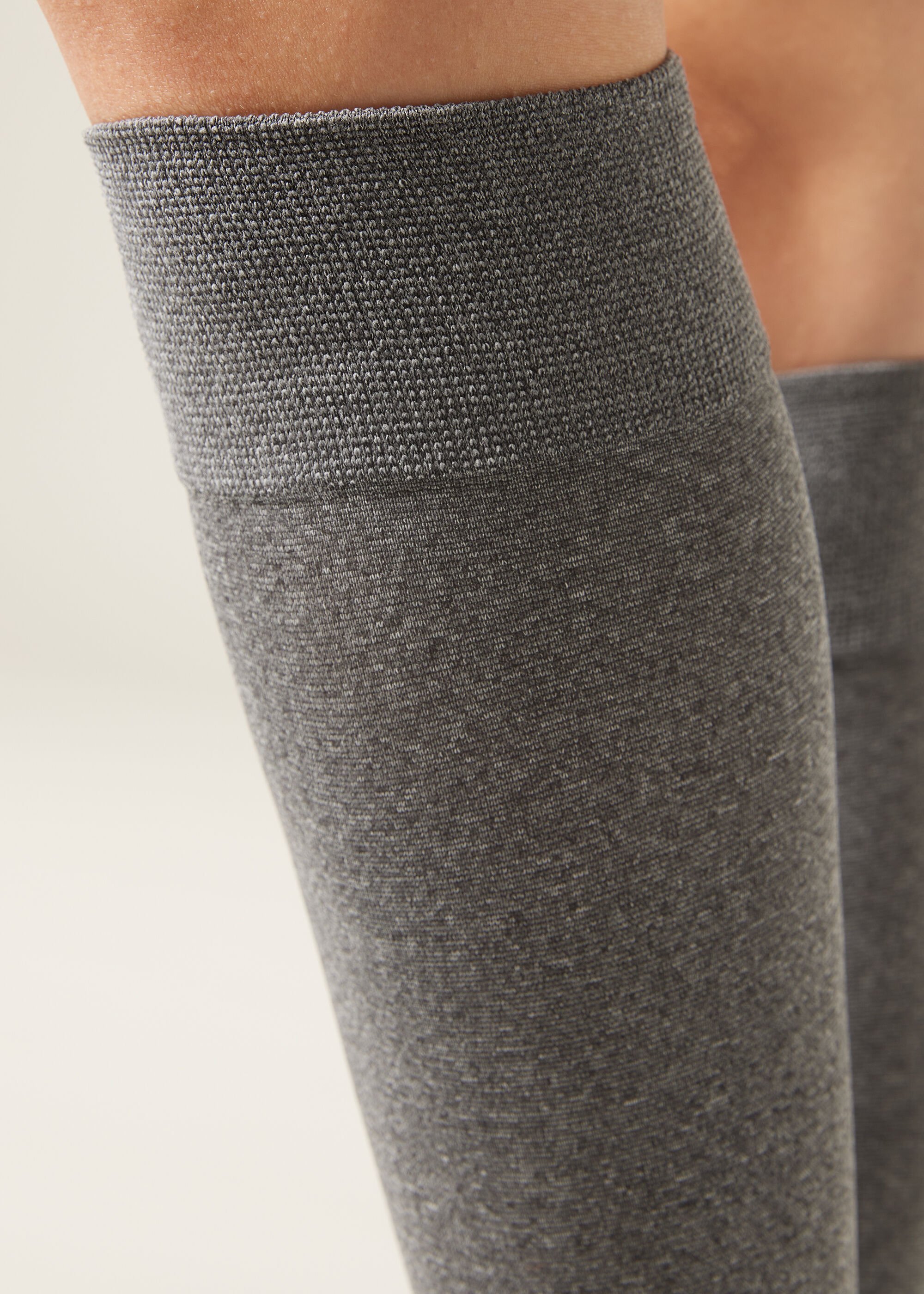 60 Denier Microfiber Knee-Highs
